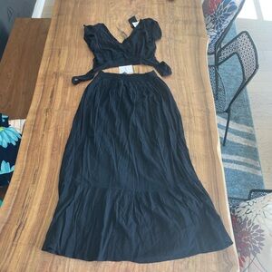 Black set M nwt